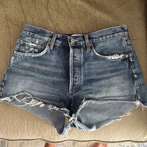 Agolde Jean shorts size 27 with 2.5 in inseam